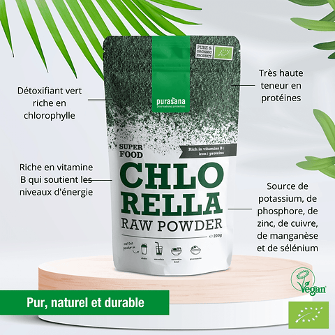 Poudre de Chlorella