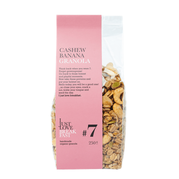 Cashew Banaan Granola 7 BIO