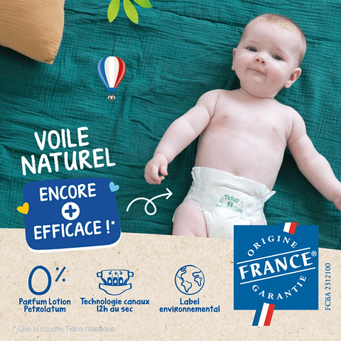 Pack 6 x Diapers Size1 (2-5kg)