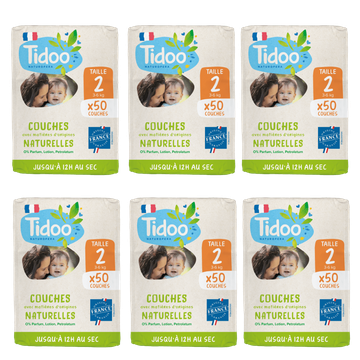 Pack 6 X Couches T 2 Format Economique