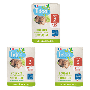 Pack 3 X Couches T 3 Format Economique