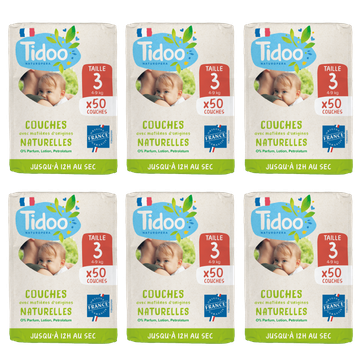 Pack 6 X Luiers Maat 3 Economieformaat
