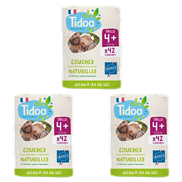 Pack 3 X Diapers Size 4+ Economy Format