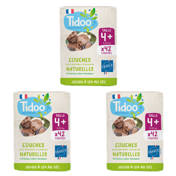 Pack 3 X Couches T 4+ Format Economique