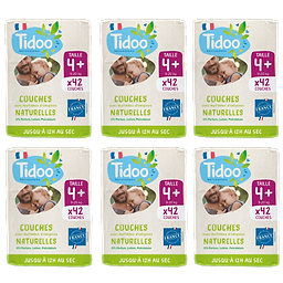 Pack 6 X Luiers Maat 4+ Economieformaat