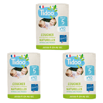 Pack 3 X Couches T 5 Format Economique