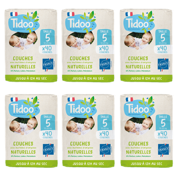 Pack 6 X Luiers Maat 5 Economieformaat