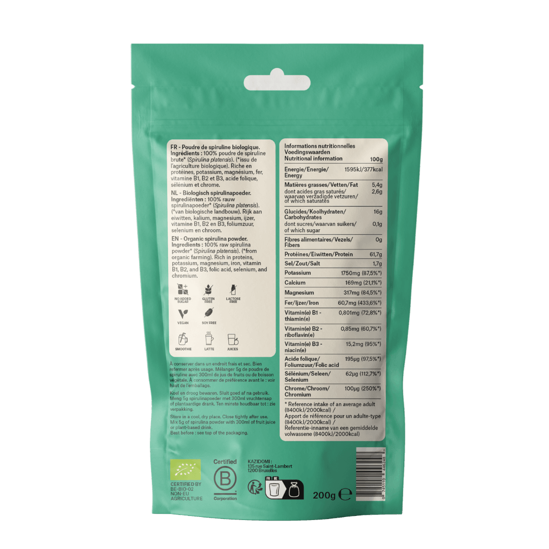 Poudre de Spiruline