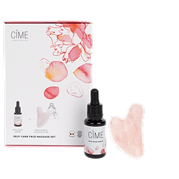 Gezichtsmassage Serum & Gua Sha Set