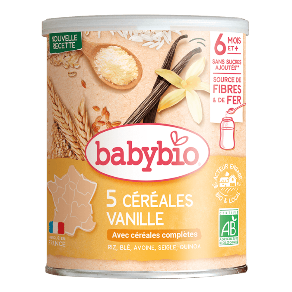 5 Vanilla Cereals from 6 Months