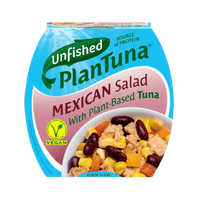 Mexicaanse Salade Met Plantaardige Tonijnvlokken
