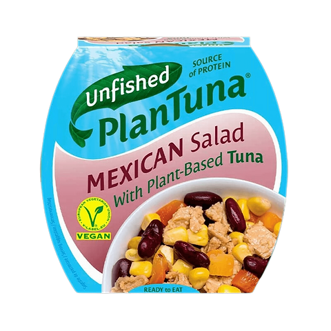 Mexican salad with vegetable tuna flakes