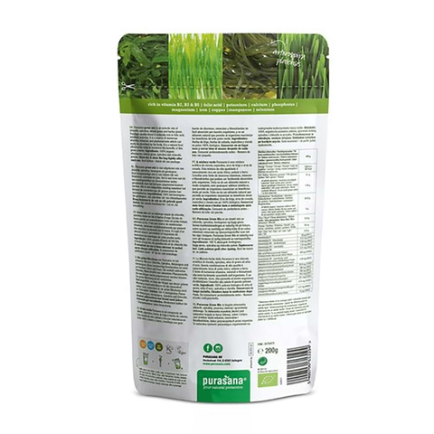 Green Mix (herbe de blé, herbe orge, spiruline, chlorella)