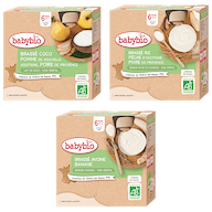 Plant-Based Snack Pouches Pack from 6 Months organic