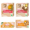 Pack Gourdes Goûter Fruité dès 12 mois 