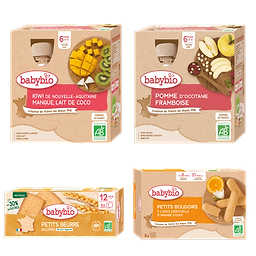 Fruit Snack Pouches Pack From 12 Months