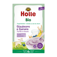 Goat Milk Cereal Blueberry Banana From 12 Months Organic