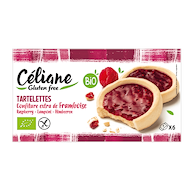 Glutenvrije Frambozen Tartelettes bio