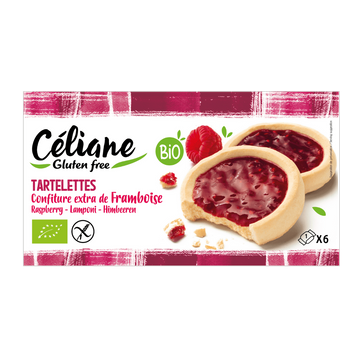 Glutenvrije Frambozen Tartelettes BIO