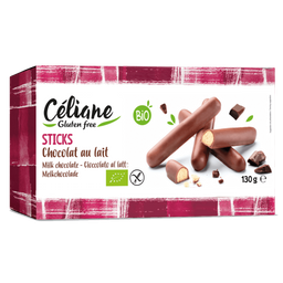 Sticks Chocolat Lait Sans Gluten BIO