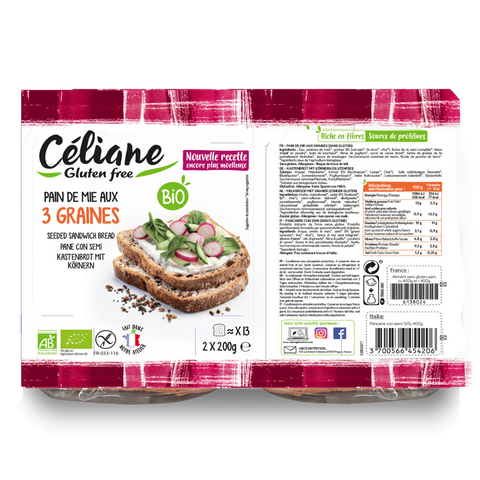 Gluten-Free Seed Sandwich Bread
