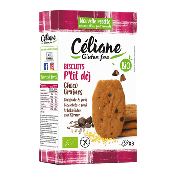 Ontbijtkoekjes Chocolade Zaden BIO