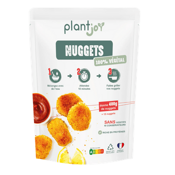 Preparation Vegan Nuggets