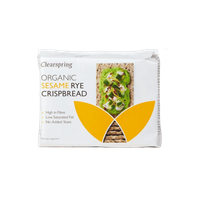 Crispy Rye Sesame Bread Organic