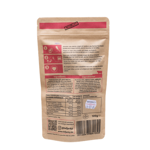 Sweet & Spicy Artisan Beef Jerky