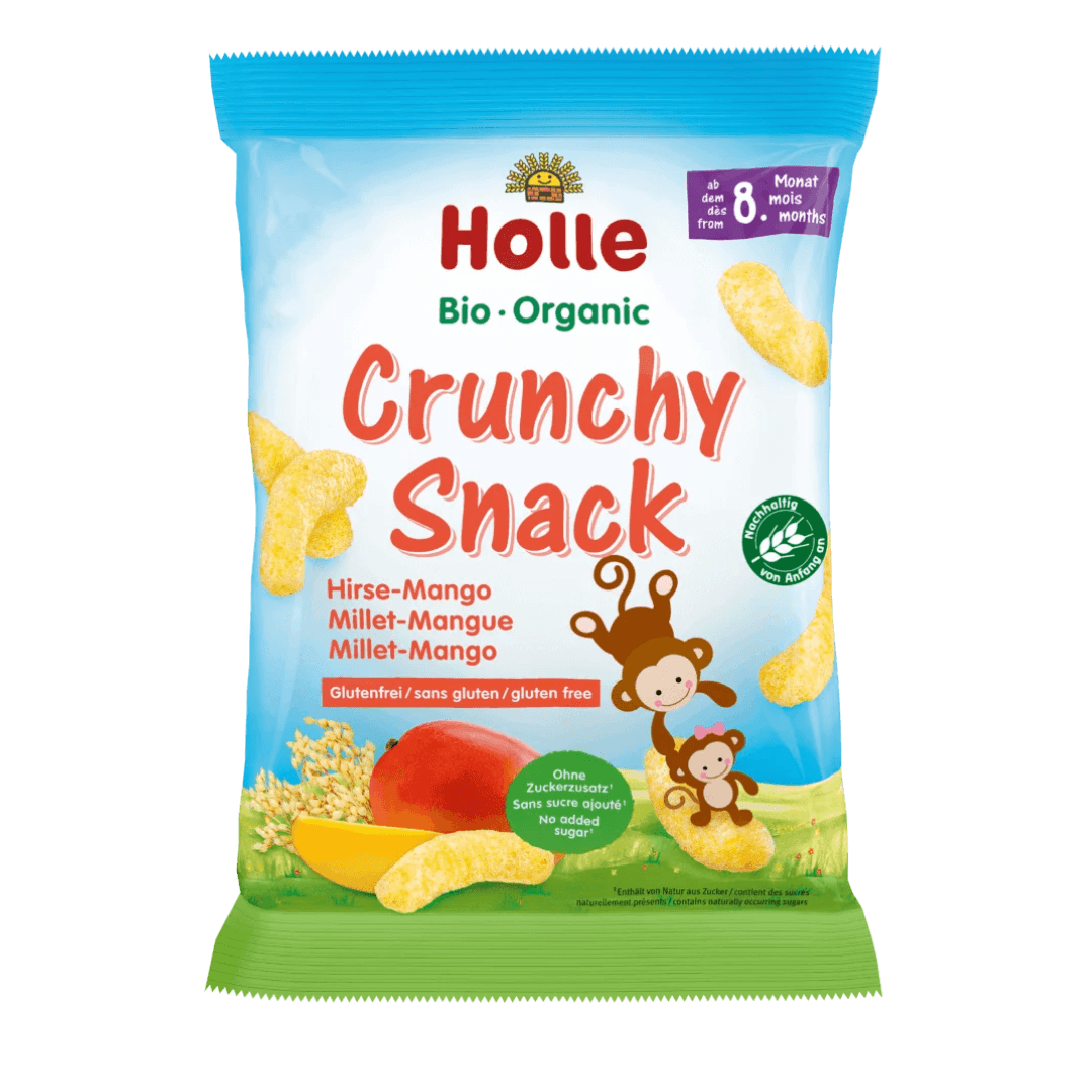 Crunchy Millet Snack Mango from 8 months Organic