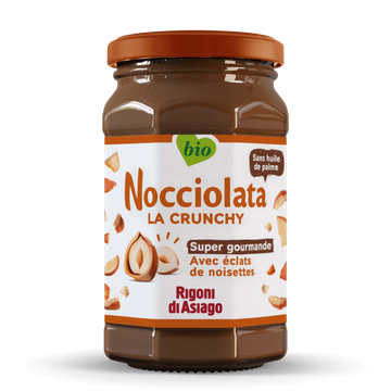Nocciolata Crunchy Chocolate Spread Organic