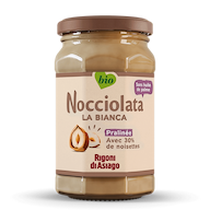 Nocciolata Witte Chocolade Pasta bio