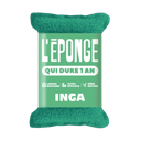 Eponge Lavable Grattante Verte