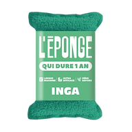 Groene krassende wasbare spons 