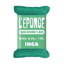 Green Washable Scourer Sponge