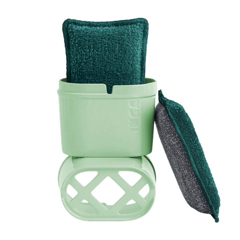 Magnetic Green Washable Scourer Sponges