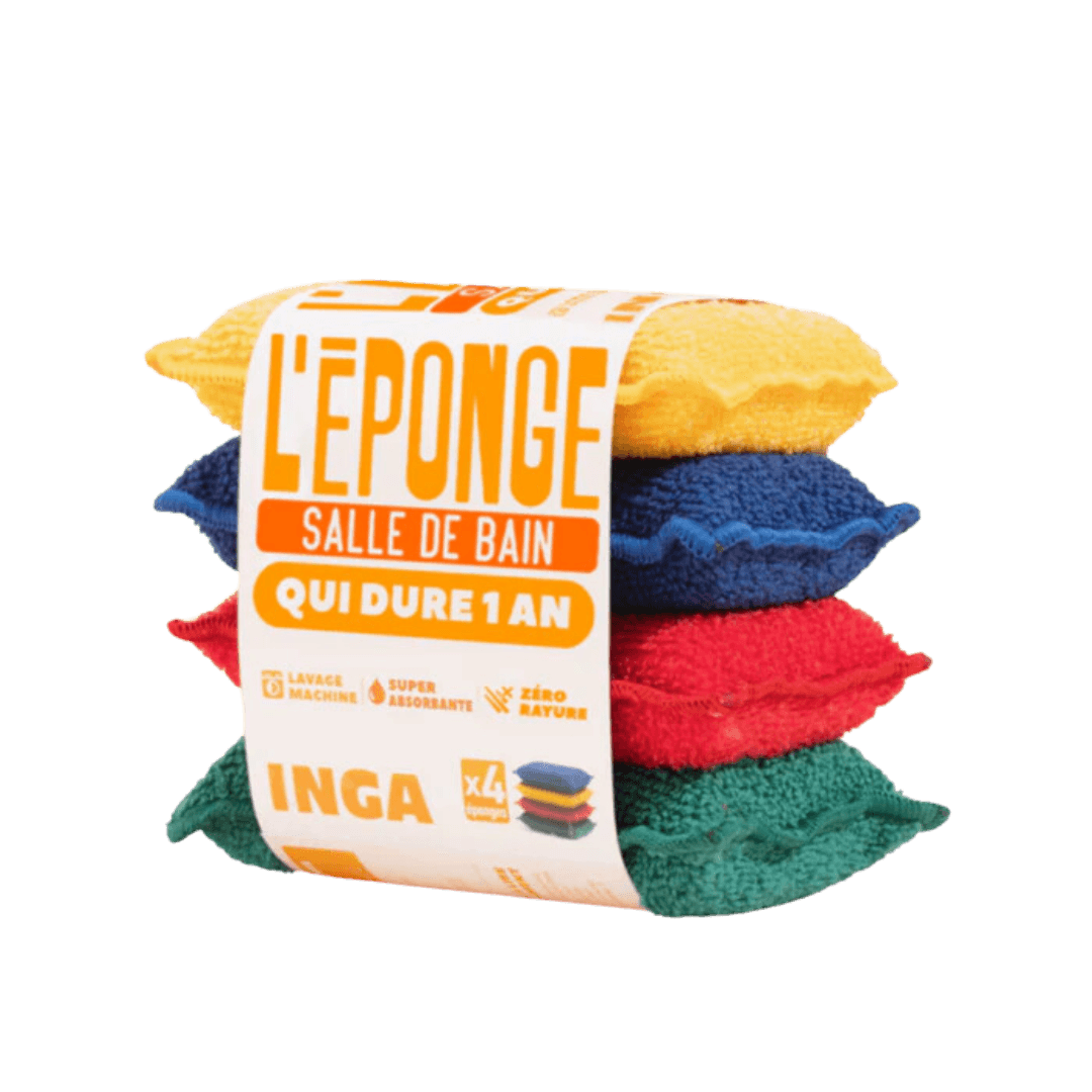 Eponges Lavables Grattantes Multicouleur