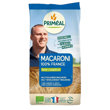 Macaroni Demi Complets France BIO