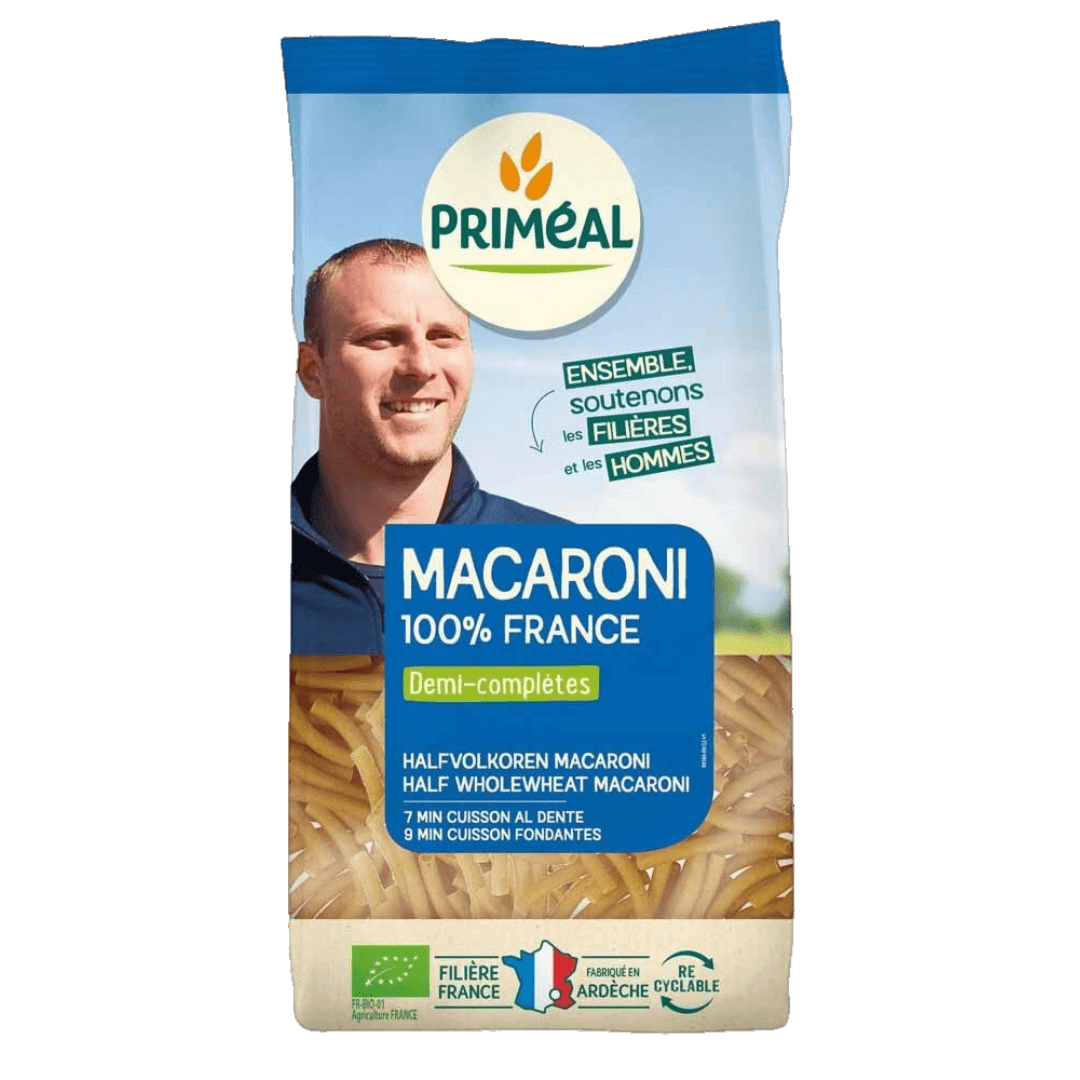 Half Wholemeal Macaroni French Line