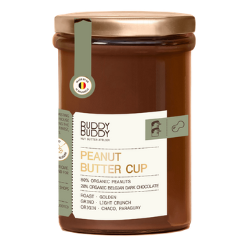 Crunchy Chocolade Pindakaas BIO