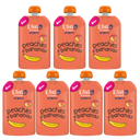 Lot Gourdes Pêche Banane + 4 Mois bio