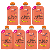 Pack Knijpzakjes Perzik Banaan Vanaf 4 Maanden BIO