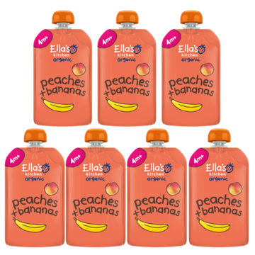 Lot Gourdes Pêche Banane + 4 Mois BIO