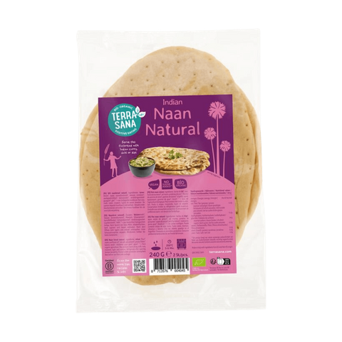 Natuurlijk Naan Brood