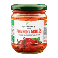 Grilled Peppers In Oil Organic