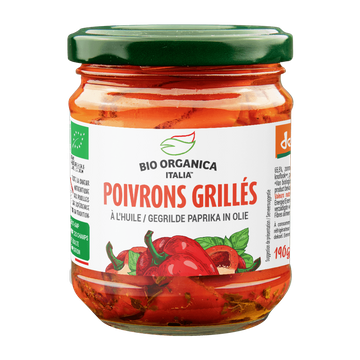 Grilled Peppers In Oil Organic