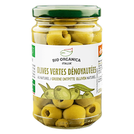 Ontpitte Groene Olijven Natuurlijk bio