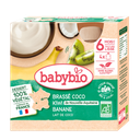 Kalebassen Brassé Lait Coco Kiwi Banaan Vanaf 6 Maanden BIO