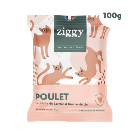 Cadeau Croquettes Poulet Sans Céréales Chat Stérilisé
