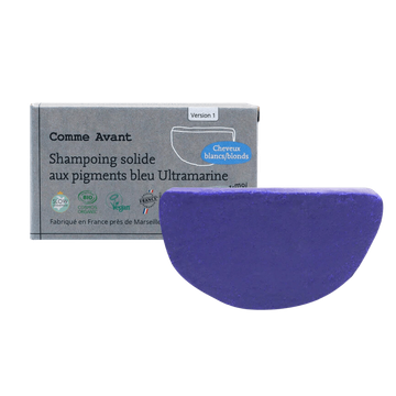 Shampoing Solide Pigments Bleu Ultra-marine BIO